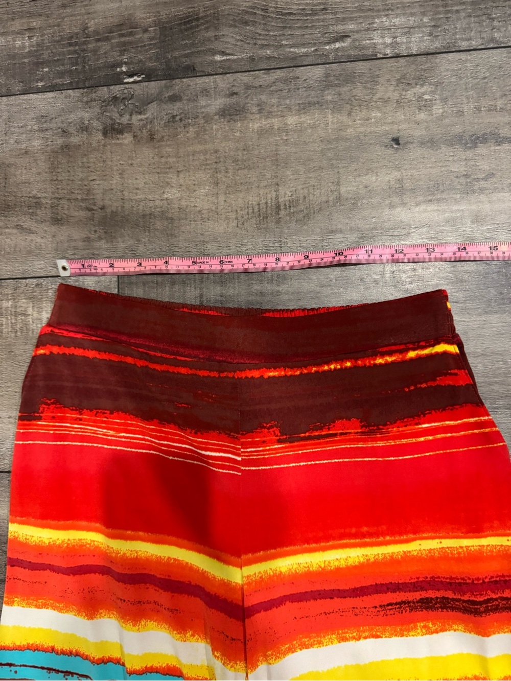 New York & Company Multicolor Striped Wide Leg Pants - Picture 3 of 6